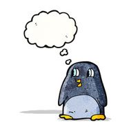 Cartoon penguin N44