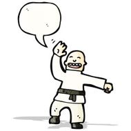 cartoon karate expert N4