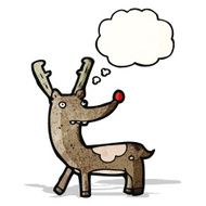 Cartoon Reindeer N42