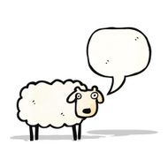 Cartoon Sheep N29