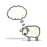Cartoon Sheep N30