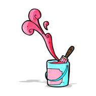 Paint Tin Cartoon N2