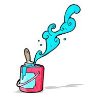 Paint Tin Cartoon N3