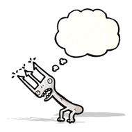 cartoon fork N7