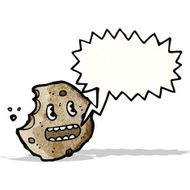 talking cookie cartoon