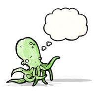 Cartoon Octopus N46