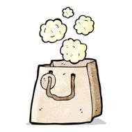 Paper Bag Cartoon N3