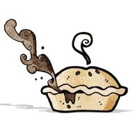 Cartoon Meat Pie N8