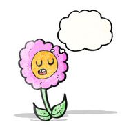 cartoon flower N104