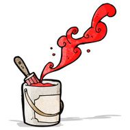 paint bucket cartoon N2