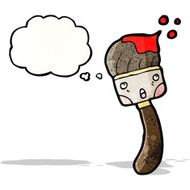 Cartoon Paintbrush N12