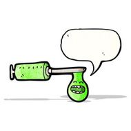 cartoon medical needle N7