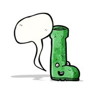 old boot cartoon character