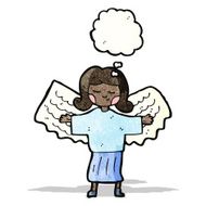 cartoon everyday angel