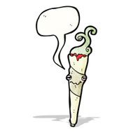 cartoon marijuana cigarette N5