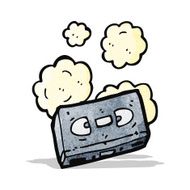 old video cassette cartoon N4