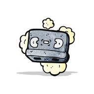 old video cassette cartoon N5