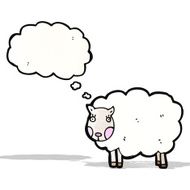 Cartoon Sheep N31