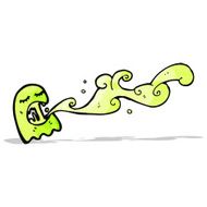 cartoon slimy ghost N5
