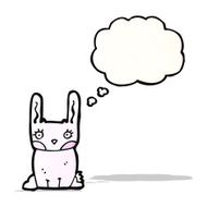 pink rabbit cartoon N2