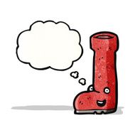 rubber boot cartoon