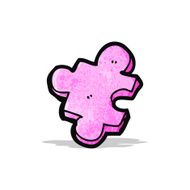 cartoon puzzle piece N4