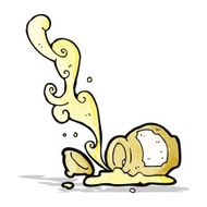 old clay honeypot cartoon