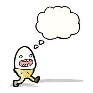 Egg Cartoon Character N11