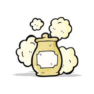 old clay honeypot cartoon N6