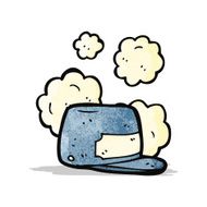 cartoon train driver hat