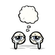 Crying Eyes Cartoon N2
