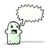 ghost with speech bubble N3