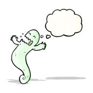 cartoon spooky ghost N38
