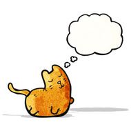 fat cartoon cat