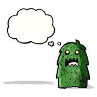 Cartoon monster N52