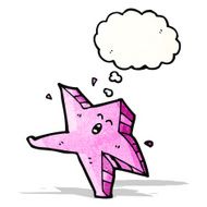 cartoon pink starfish N3