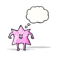 cartoon pink starfish N5