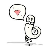 ghost in love cartoon