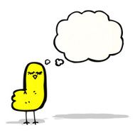 Cartoon Bird N86