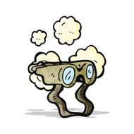cartoon binoculars N3
