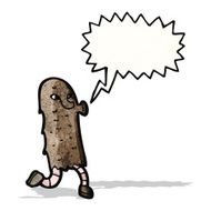 funny monster cartoon