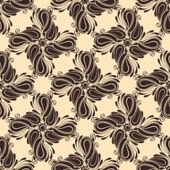 Seamless Ornate Pattern (Vector) Hand Drawn Texture N19