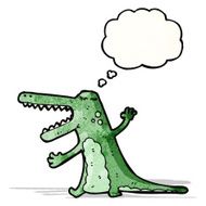 Cartoon Crocodile N35
