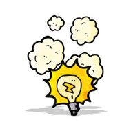 Cartoon Light Bulb N72