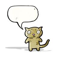 staring cat cartoon