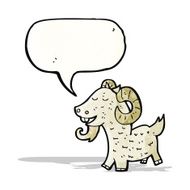 Cartoon Goat N19
