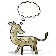 Cute Cartoon Deer N11