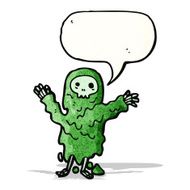 slimy ghoul cartoon