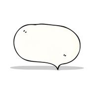 speech bubble cartoon symbol