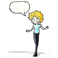 cartoon pretty girl N8